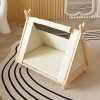 Pet beds, ground-level pet tents, dog shelters, closed security, all-season universal small dog cages details Picture